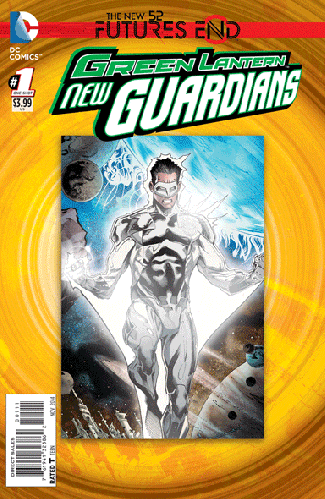 Green Lantern New Guardians Futures End #1 (3D Motion Cover)