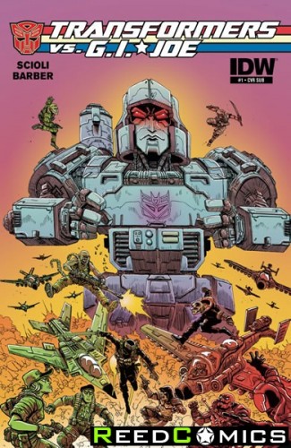 Transformers vs GI Joe #1 (Subscription Cover Variant)
