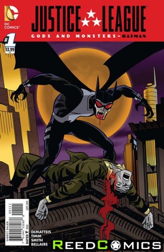 JLA Gods and Monsters Comics Batman #1 (1 in 10 Incentive Variant Cover)
