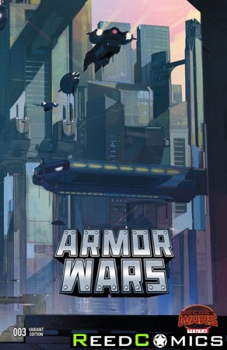 Armor Wars #3 (1 in 10 Incentive Variant Cover)