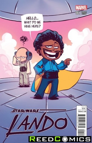 Star Wars Lando #1 (Skottie Young Baby Variant Cover)