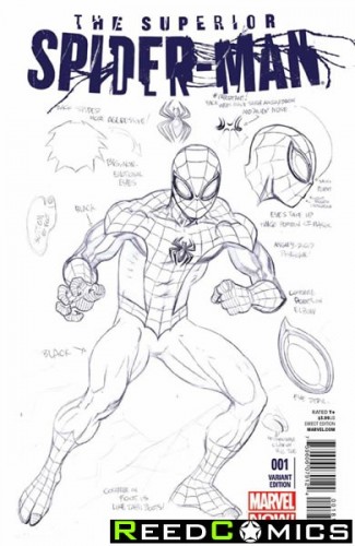 Superior Spiderman #1 (1 in 50 Design McGuiness Variant)