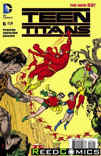 Teen Titans Volume 5 #6 (Flash 75 Variant Cover)