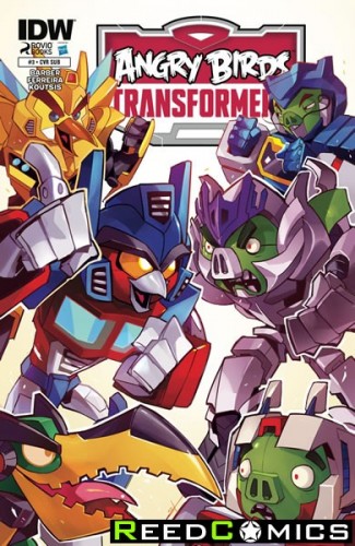Angry Birds Transformers #3 (Subscription Variant Cover)