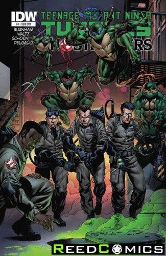 Teenage Mutant Ninja Turtles Ghostbusters #4 (Subscription Variant Cover)