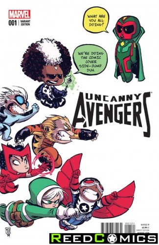 Uncanny Avengers Volume 2 #1 (Skottie Young Baby Variant Variant Cover)