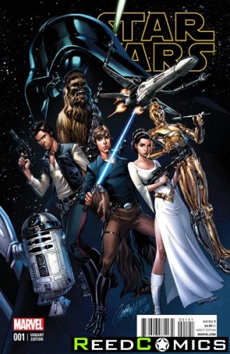 Star Wars Volume 4 #1 (1 in 50 Campbell Connecting Incentive Variant Cover)