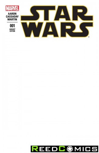 Star Wars Volume 4 #1 (Blank Variant Cover)