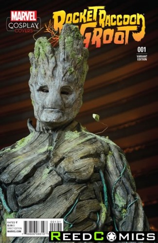 Rocket Raccoon and Groot #1 (1 in 15 Cosplay Incentive Variant cover)
