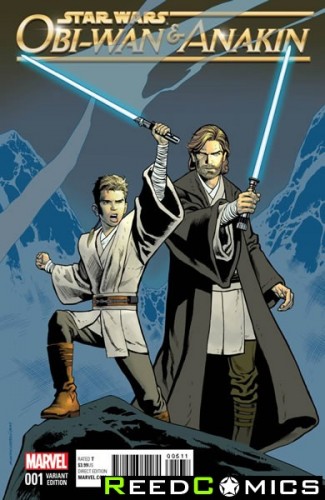 Obi-Wan and Anakin #1 (1 in 25 Nowlan Classic Incentive Variant Cover)