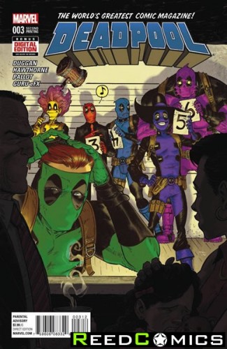 Deadpool Volume 5 #3 (2nd Print)