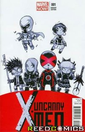 Uncanny X-Men Volume 3 #1 (Skottie Young Baby Variant Cover)