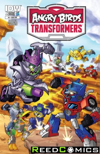 Angry Birds Transformers #2 (Subscription Variant Cover)