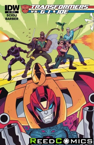 Transformers vs GI Joe #5 (1 in 10 Incentive Cover Variant)