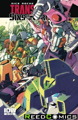 Transformers Sins of the Wreckers #2 (1 in 10 Incentive Variant Cover)