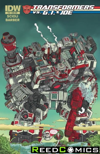 Transformers vs GI Joe #10 (Subscription Variant Cover)