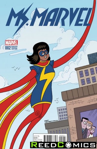 Ms Marvel Volume 4 #2 (1 in 10 Incentive Variant Cover)