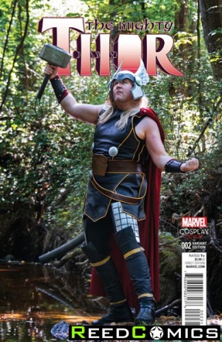 The Mighty Thor Volume 2 #2 (1 in 15 Cosplay Incentive Variant Cover)