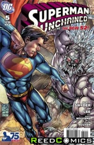 Superman Unchained #5 (75th Anniversary Villains 1 in 25 Variant Cover)