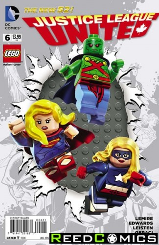 Justice League United #6 (Lego Variant Edition)