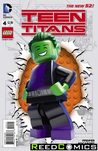 Teen Titans Volume 5 #4 (Lego Variant Cover)