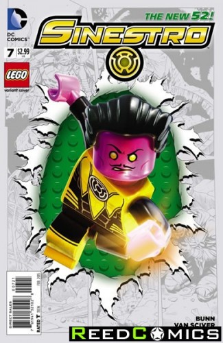 Sinestro #7 (Lego Variant Edition)