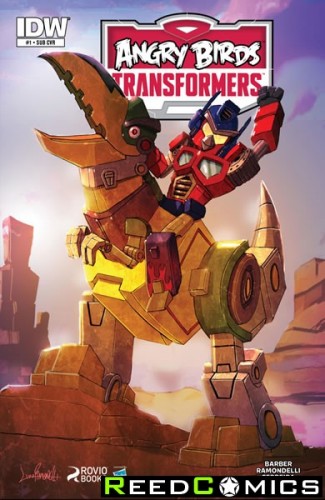 Angry Birds Transformers #1 (Subscription Variant Cover)