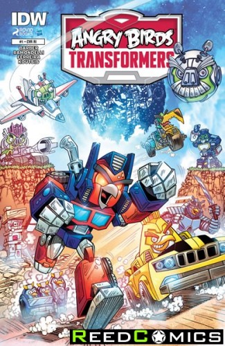 Angry Birds Transformers #1 (1 in 10 Incentive Variant Cover)