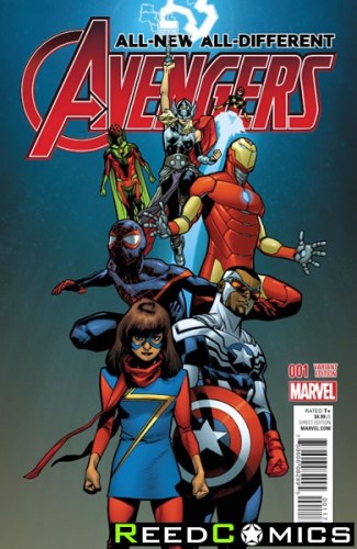 All New All Different Avengers #1 (1 in 25 Incentive Variant Cover)