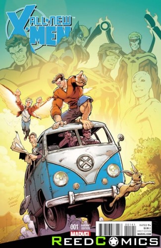 All New X-Men Volume 2 #1 (1 in 25 Bagley Incentive Variant Cover)