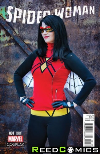 Spiderwoman Volume 6 #1 (1 in 15 Cosplay Incentive Variant Cover)