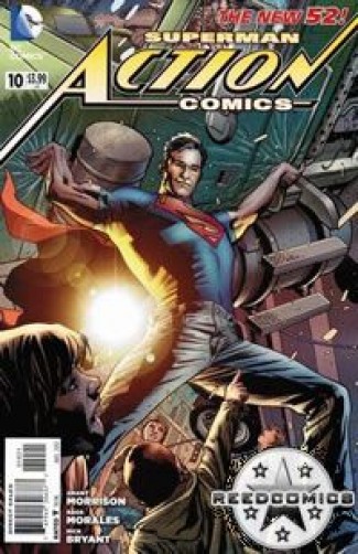 Action Comics Volume 2 #10 (Bryan Hitch Incentive Variant Cover)