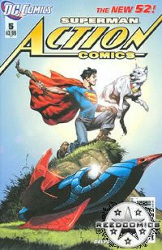 Action Comics Volume 2 #5 (Rags Morales Incentive Variant Cover)