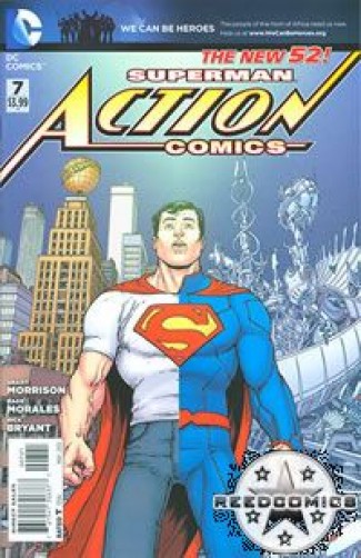 Action Comics Volume 2 #7 (Greg Capullo Incentive Variant Cover)