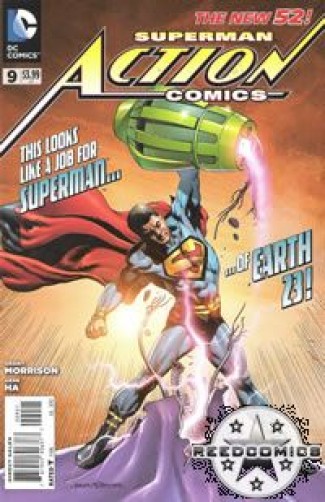 Action Comics Volume 2 #9 (Rags Morales Incentive Variant Cover)