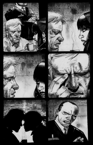 Simon Bisley Original Comic Art - Hellblazer #282 Page 17