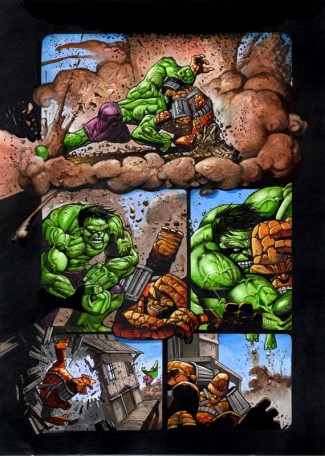 Simon Bisley Original Art Incredible Hulk #620 Page 2