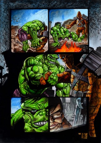 Simon Bisley Original Art Incredible Hulk #620 Page 8