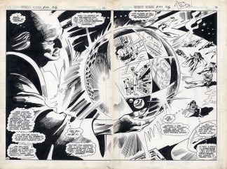 Gene Colan Original Art - Wonder Woman #293 Pages 20 & 21