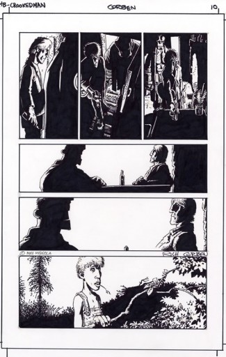 Richard Corben Original Art - Hellboy The Crooked Man #1 Page 10