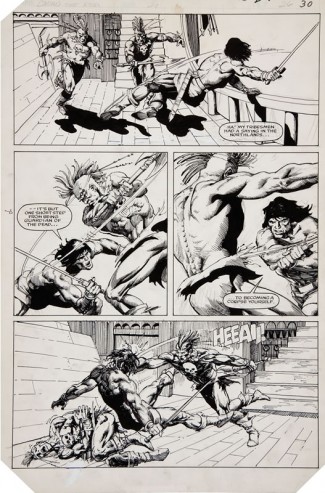 Marc Silvestri Original Comic Art - Conan the King #20 page 26