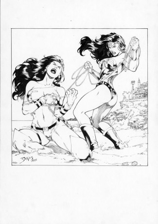 Ed Benes Original Comics Art - Wonder Woman