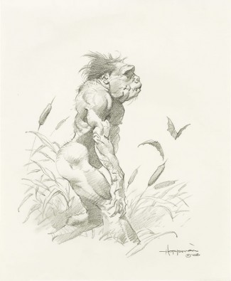 Mike Hoffman Original Art - Swamp Creature