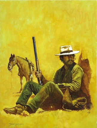 Sanjulian (Manuel Perez Clemente) Western Paperback Cover