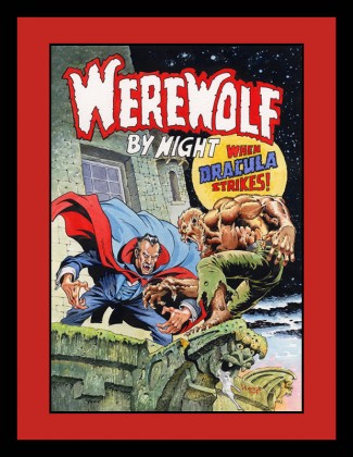 Mike Ploog Original Art - Werewolf by Night #15 Cover Recreation
