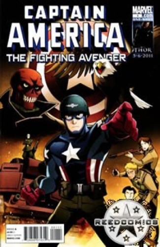 Captain America Fighting Avenger