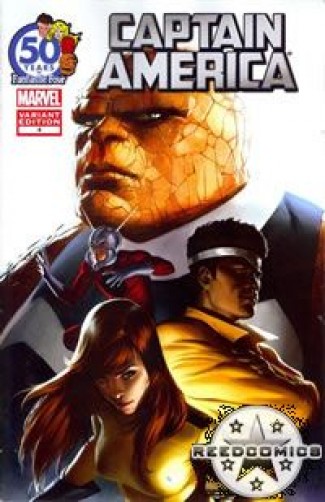 Captain America #4 (Fantastic Four Anniversary Variant)