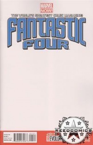 Fantastic Four Volume 4 #1 (Blank Variant)