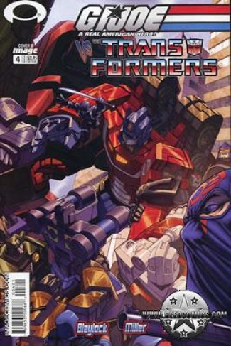 GI Joe vs Transformers Volume 1 #4 (Cover B)