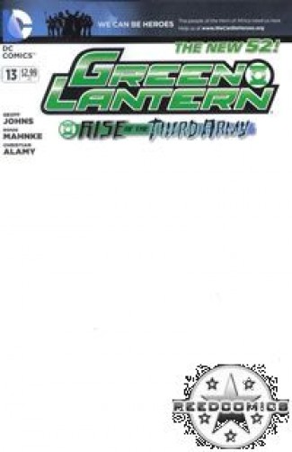 Green Lantern Volume 5 #13 (Blank Variant)